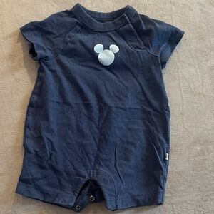 Mickey Mouse Navy Blue Baby Romper